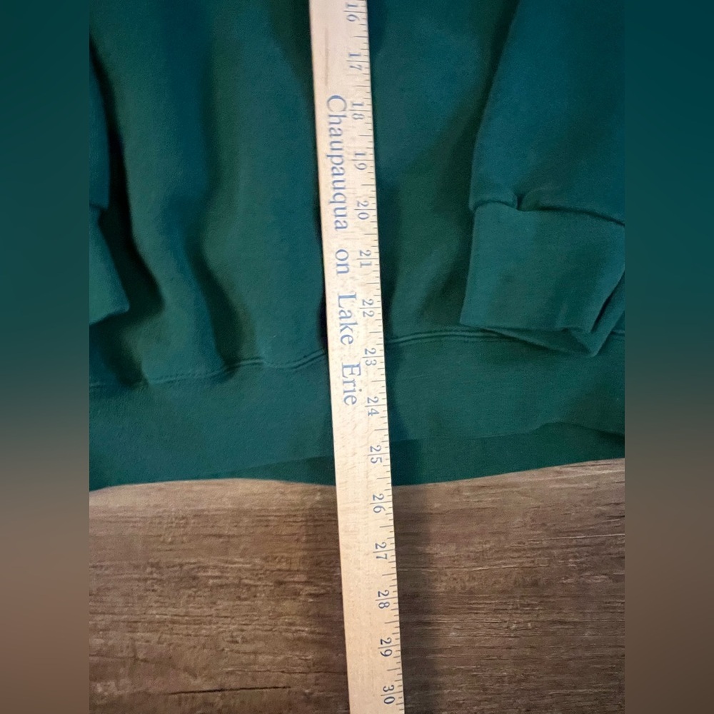 Vtg Winnie The Pooh Sweatshirt Unisex M Green Crewneck Tigger Disney 90 Y2K D7 - Picture 7 of 7